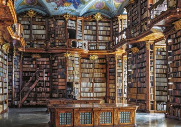 The Library at St. Florian's Monastery Puzzle