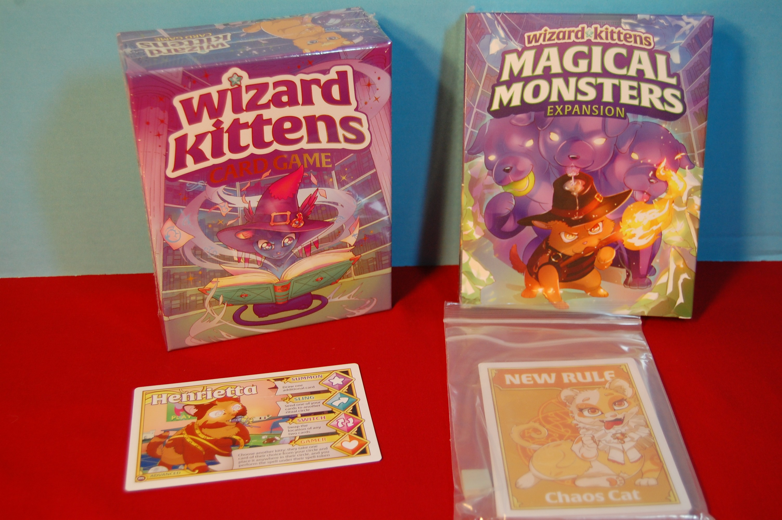 Kickstarter Exclusive Pack Details about   Wizard Kittens Card Game by Magpie Games IN HAND 