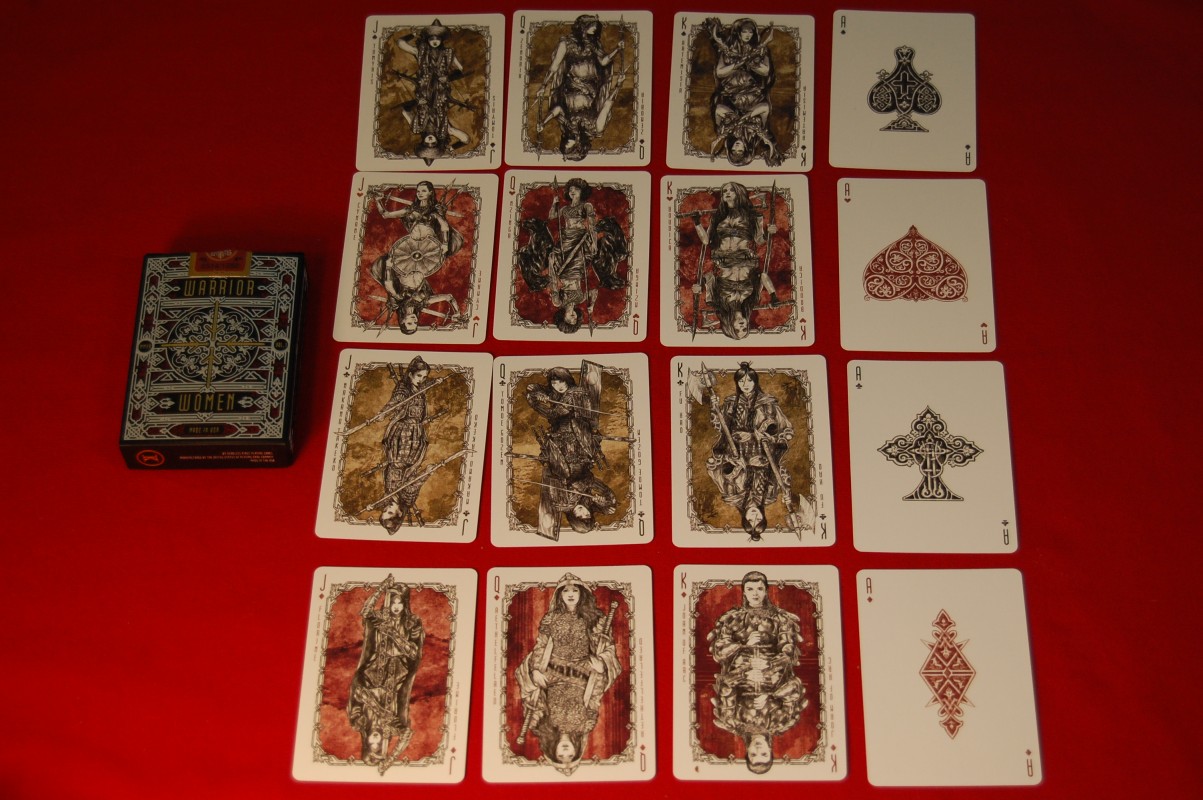 Warrior Women Playing Cards - Crow's Castle