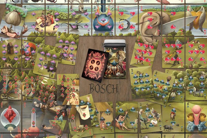 Bosch Puzzle Playing Cards