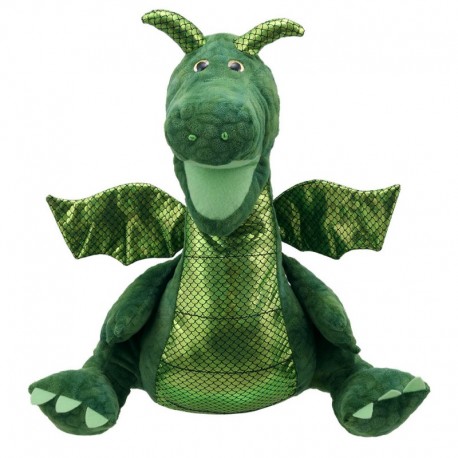 Enchanted Green Dragon Puppet