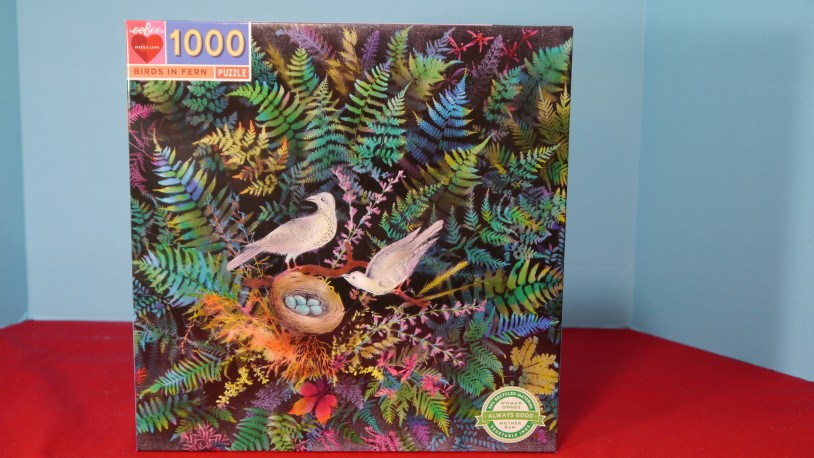 Birds in Fern Puzzle