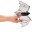 Mini Folkmanis Black Bat